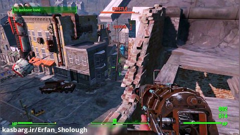 گیم پلی Fallout 4 | قسمت سوم | جنگ خارجی |:  HD