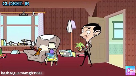 انیمیشن زیبا و خنده دار Mr Bean