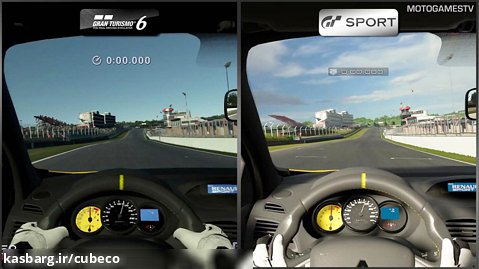 مقایسه دوم Gran Turismo 6 با Gran Turismo Sport Beta