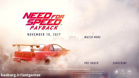 Need for Speed Payback تریلر