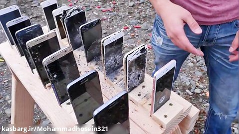 کدام گوشی ضد گلوله است؟ سامسونگ گلکسی در مقابل آیفون Galaxy vs i Phone