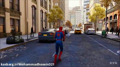 گیم پلی بازی Marvel's Spider-Man ( مرد عنکبوتی ) جهان آزاد PS4 HD