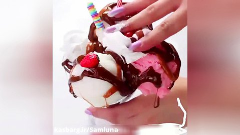 اسلایم بستنی