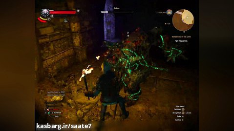 راهنمای بازی The Witcher 3 / مرحله Wandering in the Dark - کشتن Golem