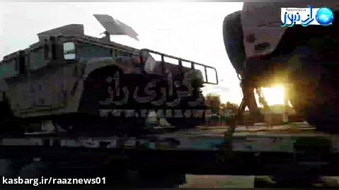 انتقال خودروهای زرهی ناتو از مسیر پاکستان به افغانستان