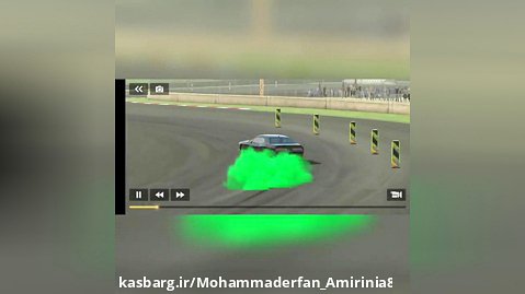 دوج چلنجر در بازی car x drift racing