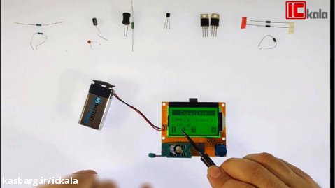 ماژول transistor-tester-kit