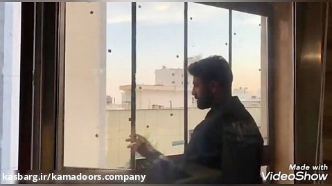 نصب شیشه بالکن تاشو در شمال تهران توسط کامادر