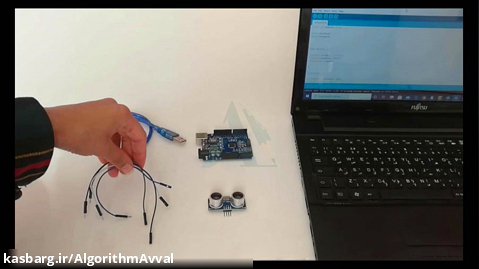 راه اندازی ماژول فاصله سنج آلتراسونیک در نرم افزار Arduino (سخت افزار)