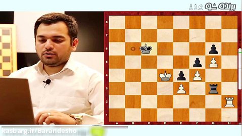 آموزش آنلاین شاه فعال در آخر بازی شطرنج