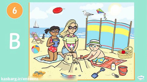 آموزش زبان انگلیسی به نوجوانان، تعطیلات در ساحل