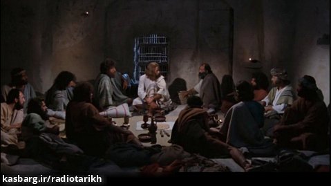 نمایشی :: شام آخر عیسی با حواریون و دستگیری وی (Jesus) | جان کریش - ۱۹۷۹
