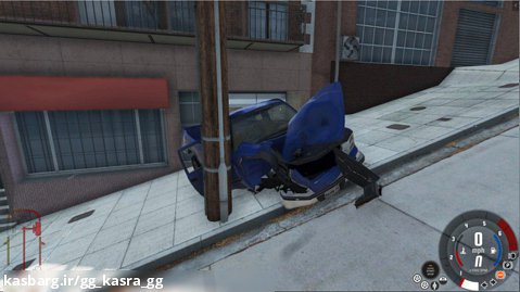 پارت 2 تصادف در بازی BeamNG.drive