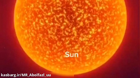 بزرگترین ستاره کشف شده در برابر خورشید