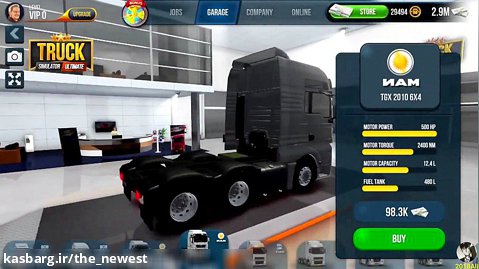 گیم پلی بازی Truck simulator : ultimate