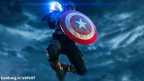 Endgame Captain America  Avengers VS Thanos - کاپیتان آمریکا و گروهش VS تانوس