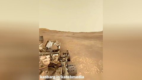 نمای ۳۶۰ درجه ای از مریخ نورد curiosity (کنجکاوی)