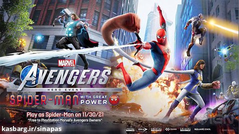 ویدیوی جدیدی از گیم پلی Spider-Man در بازی Marvels Avengers