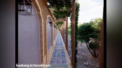 انیمیشن طراحی باغ ایرانی