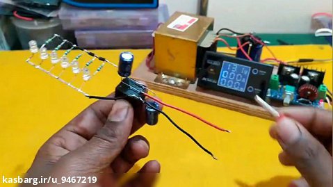 آموزش ساخت نشان دهنده ولتاژ باتری