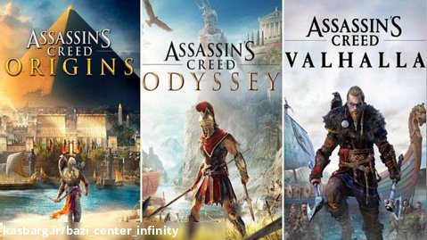 مقایسه بازی Assassin's Creed Valhalla vs Odyssey vs Origins