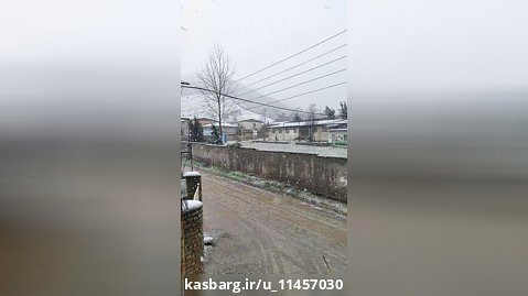برف در روستای نومل