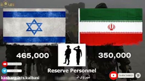 مقایسه قدرت نظامی ایران و اسرائیل(چه کسی برنده است.)جدید۲۰۲۱