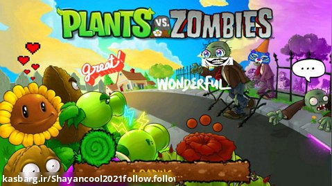 بازی plant vs zombie فصل ۲ قسمت ۹خیلی سخته!