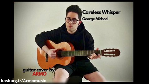 George Michael-careless whisper-guitar cover کاور آهنگ جورج مایکل فینگراستایل
