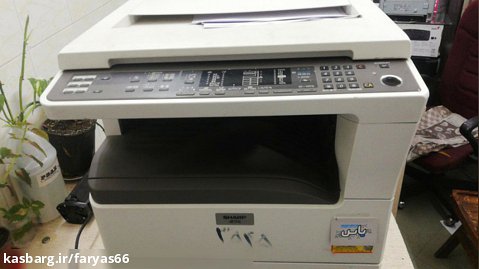 رفع گیر کردن کاغذ در دستگاه sharp 5516