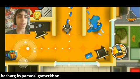 بازی باب دزده با پارسا گیمر خان ، یک بازی فان