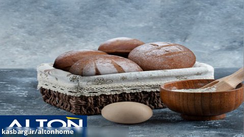 طرز تهیه نان بربری کره ای با فر توکار سری 400 آلتون