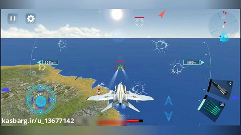 هواپیما جنگی بازی