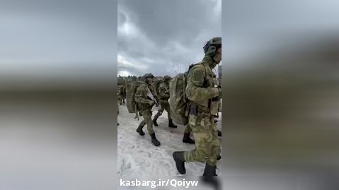 نیروهای نظامی ایالت چچن روسیه در حال اعزام به کیف