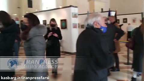 استقبال مردم ایتالیا از نمایشگاه نقاشی هنرمندان ایرانی