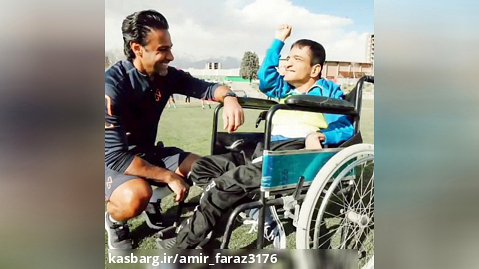 کاپیتان دلها محمد فرزوقی در تمرین تیم استقلال