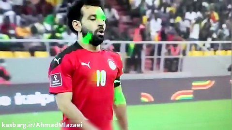 ببینید | جنگ لیزرها با محمد صلاح در بازی دیشب سنگال - مصر