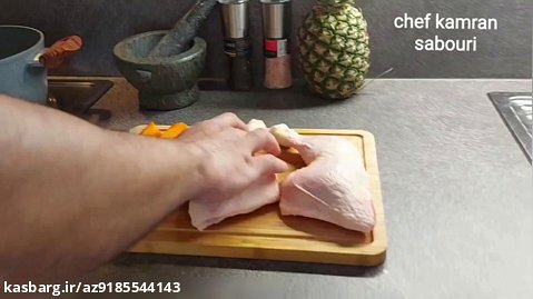 آموزش چلو مرغ رستورانی(زرشک پلو با مرغ)