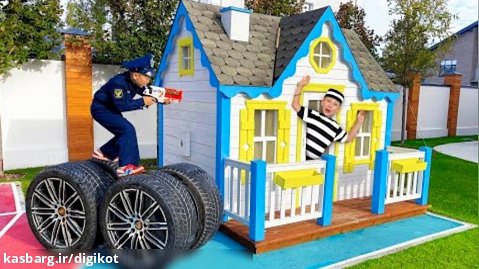 اسباب بازی های جدید سنیا/قسمت 180/سنیا وانمود می کند که یک افسر پلیس است