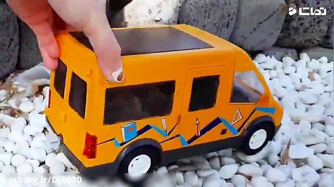 فیلم ماشین اسباب بازی - ماشین بازی کودکانه با انواع ماشین سنگین