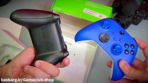Xbox Shock Blue Controller