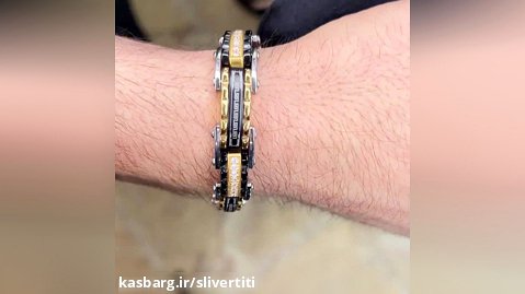 دستبند مردانه استیل خاص