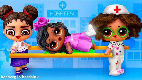 ترفندهای عروسکی انکانتو بیمارستان ، اسباب بازیهای کودکانه
