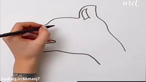 نقاشی با استفاده از شکل دست