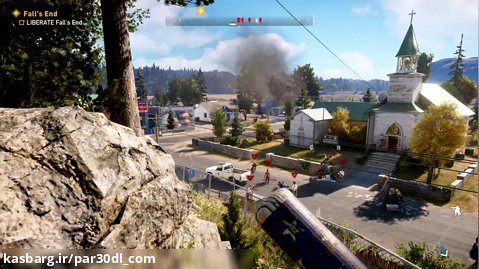 گیم پلی زیبای بازی Far Cry 5 | پارسی دانلود