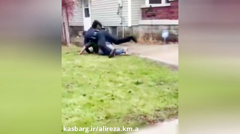 کشتن ناراحت کننده یک سیاه پوست توسط پلیس امریکا