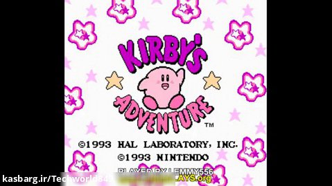 گیم پلی بازی kirby's adventure