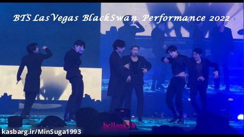 اجرایBTS قوی سیاه در کنسرت لاس وگاس | BTS Performance BLACK SWAN Las vegas 2022
