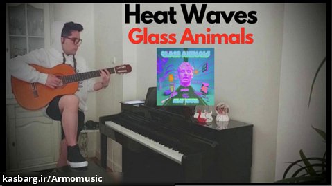 Glass animals-heat waves-instrumental loop cover-piano,guitar and launchpad