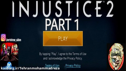 گیم پلی بازی  Injustice 2 Android Part1